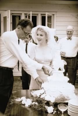 Arthur Miller y Marilyn Monroe, 25 de Junio de 1956