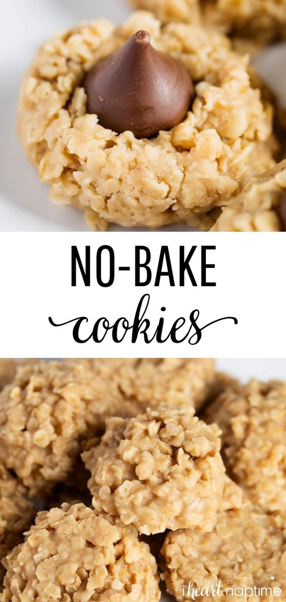 Peanut Butter NoBake Cookies How to Cakes Recipes