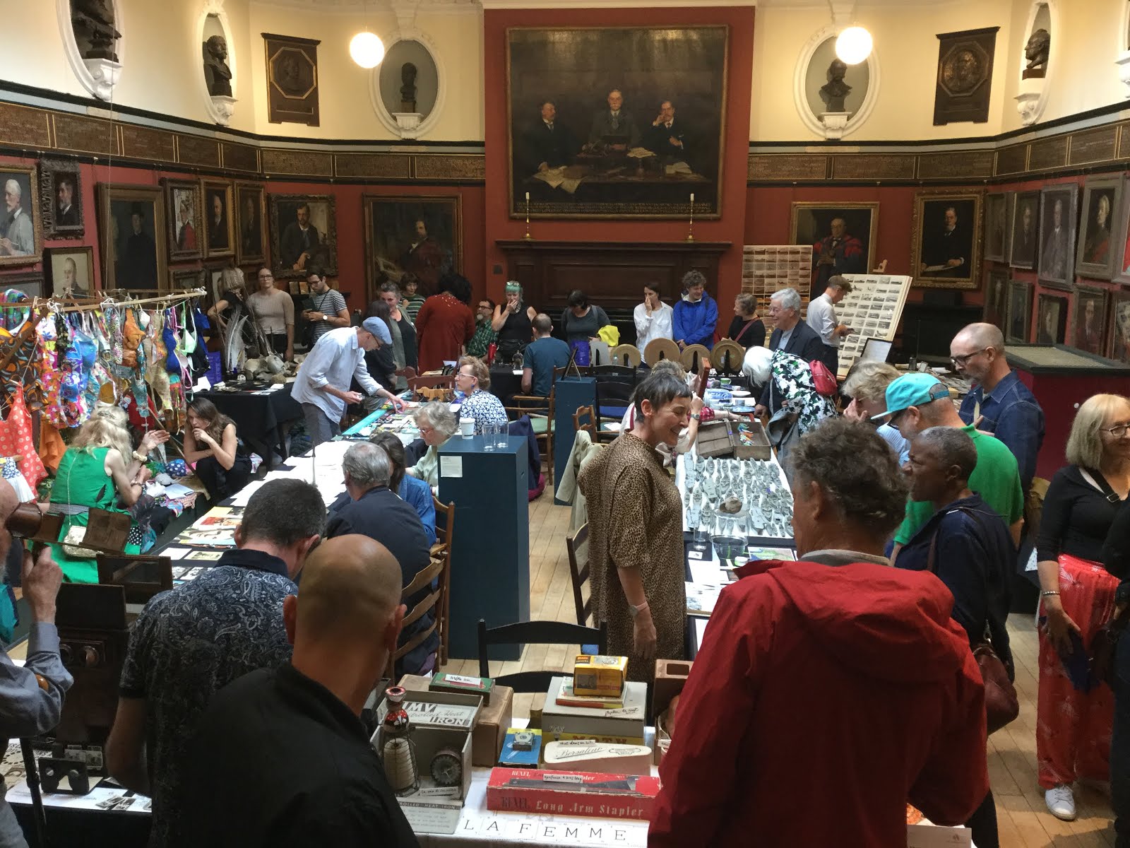 Stephen Fowler Table Top Museum at the Art Workers Guild 2019