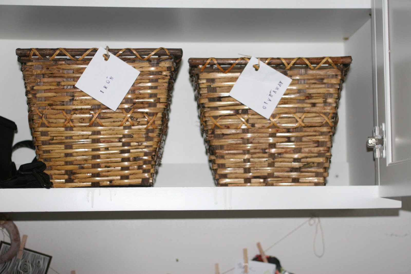 Feasibly Organized clutter solutions baskets