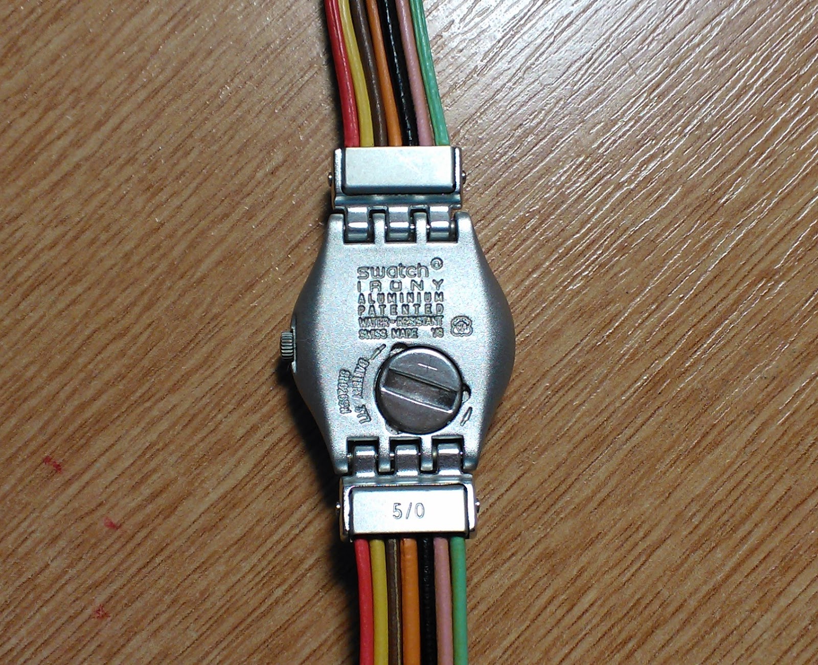 swatch filamento multicolore