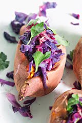 Braised Red Cabbage with Sweet Potatoes