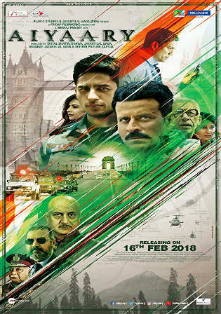 Aiyaary 2018 Pre DVDRip 700MB Full Hindi Movie Download x264