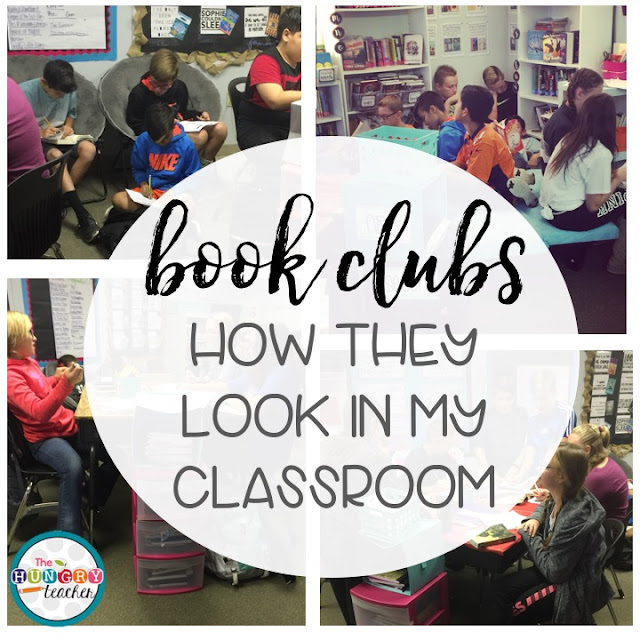 Book Clubs in the Middle School ELA Classroom The Hungry Teacher