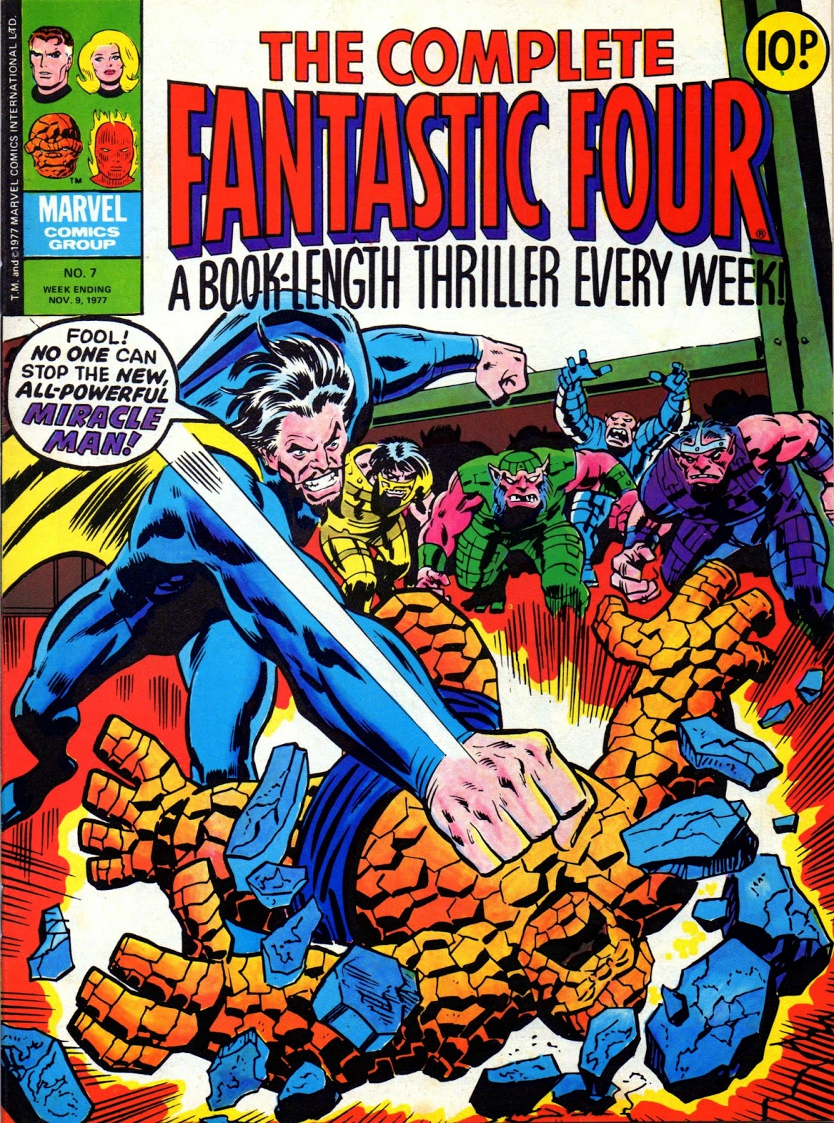 CRIVENS! COMICS & STUFF THE COMPLETE FANTASTIC FOUR COVER & IMAGE