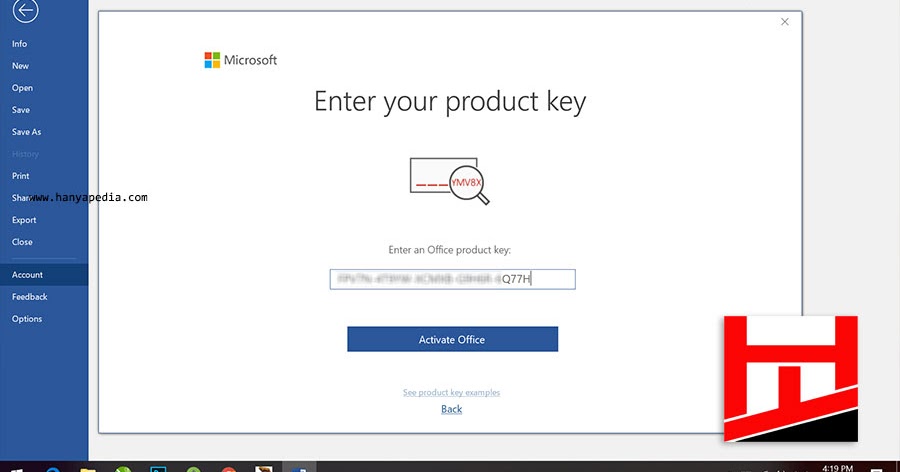 msdn office 2016 product key