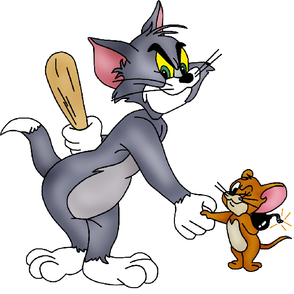 clipart pictures of tom and jerry - photo #33