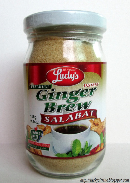 Lucky Citrine Ludy's Premium Instant Ginger Brew (Salabat)