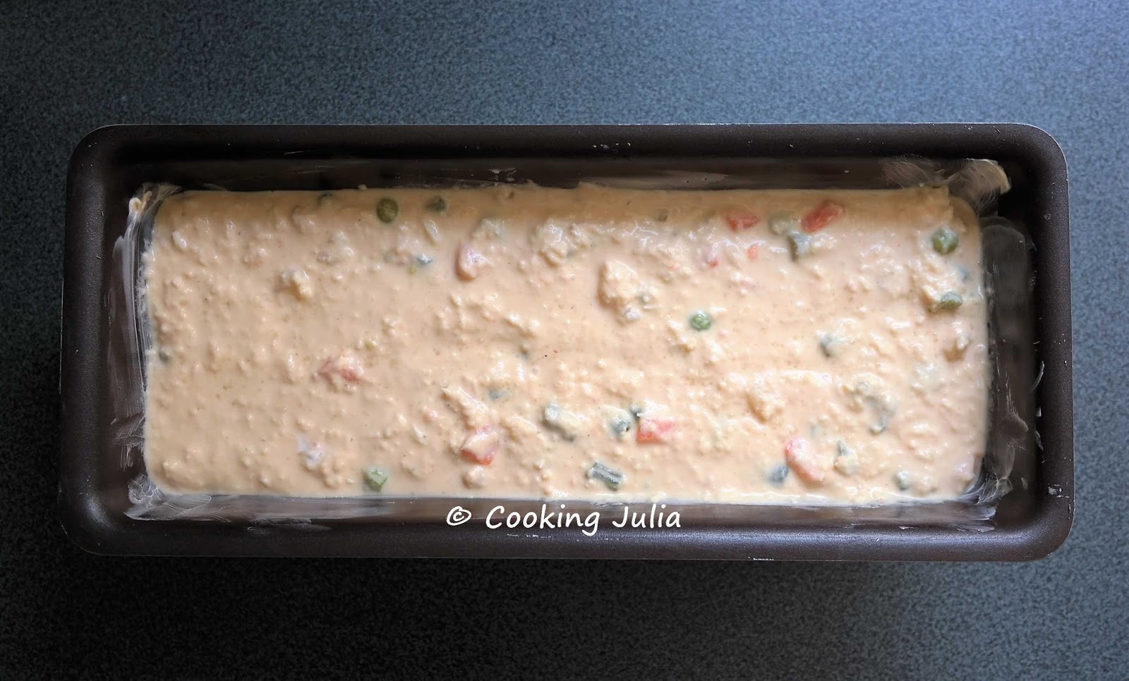 COOKING JULIA TERRINE DE THON À LA MACÉDOINE DE LÉGUMES