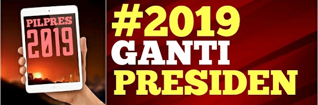 #2019GantiPresiden #2019GantiPresiden