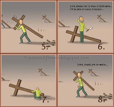 Illustration of crosses to depicts the work of God #2