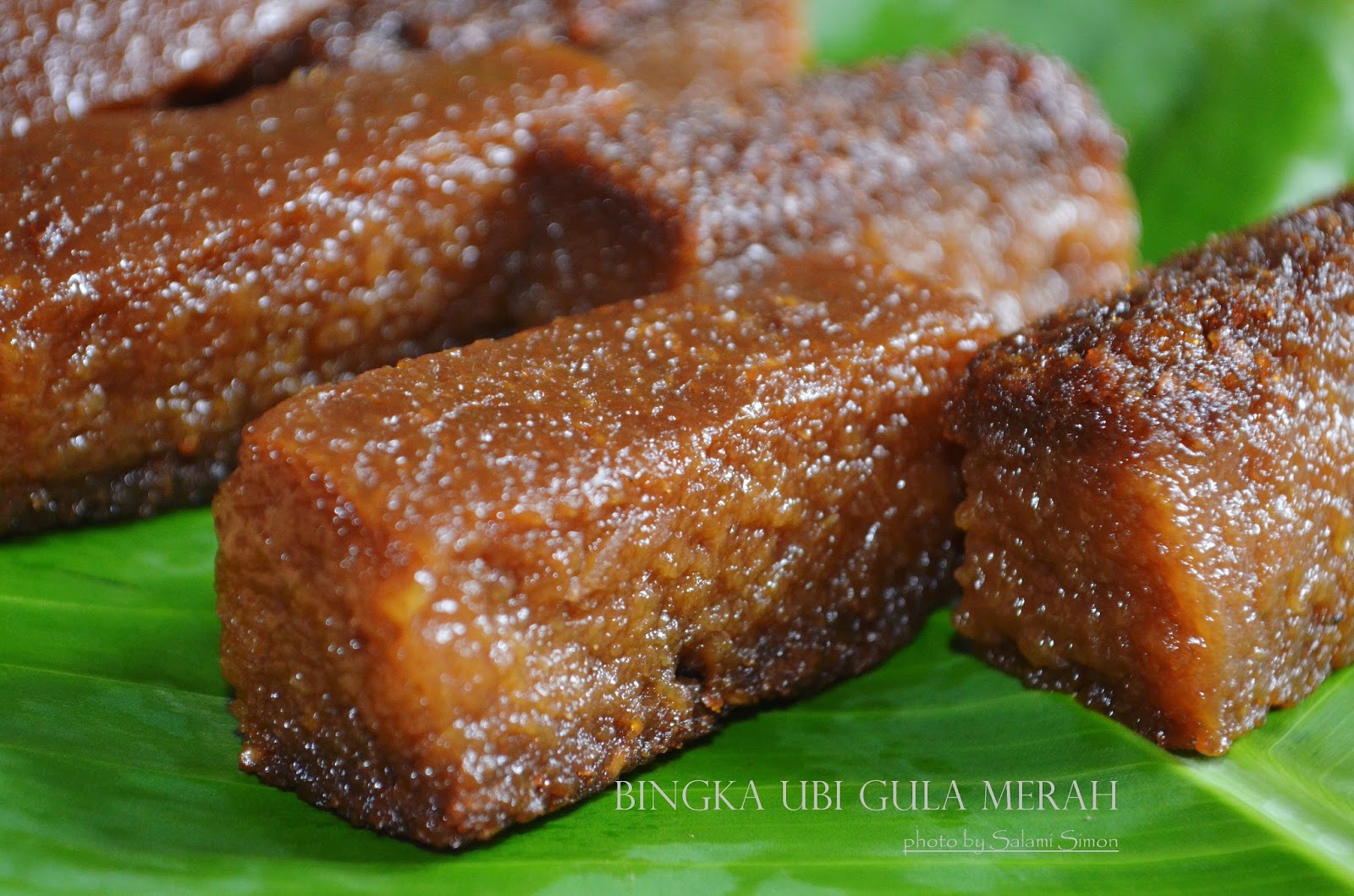 Resepi bingka ubi kayu gula merah