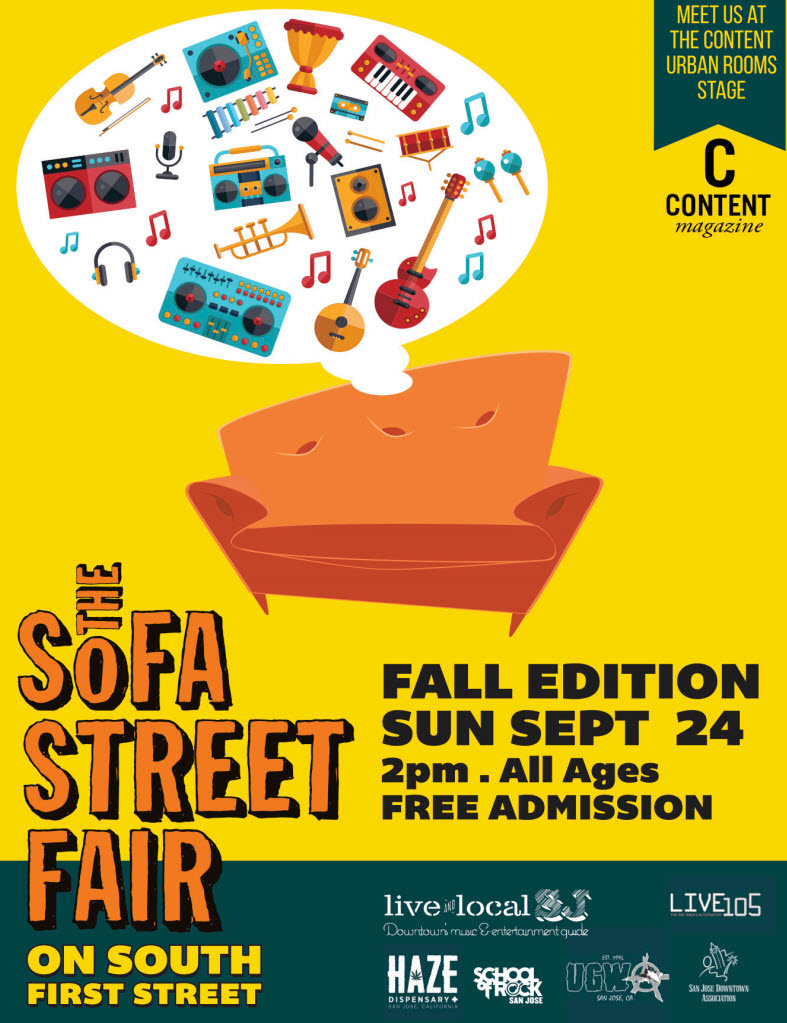 The San Jose Blog SoFA Street Fair this Sunday