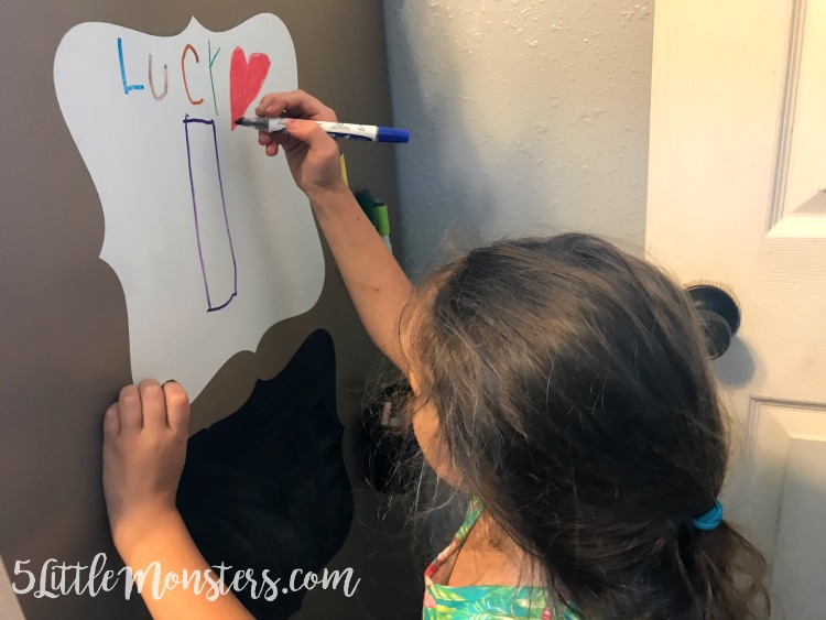 5 Little Monsters Cricut 101 What Can You Cut + DIY Chalkboards and Whiteboards