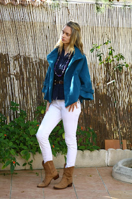 Botas con pantalones pitillos Botas con pantalones pitillos