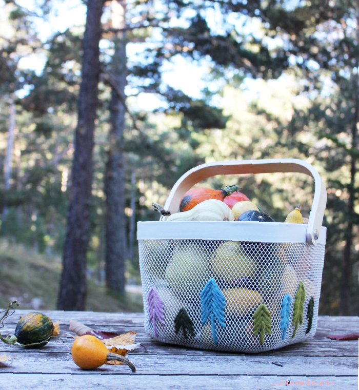 DIY cesta risatorp bordada DIY cesta risatorp bordada