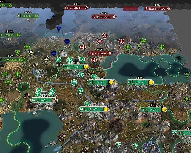 Civilization 5 - Tense Borders Screenshot Civilization 5 - Tense Borders Description