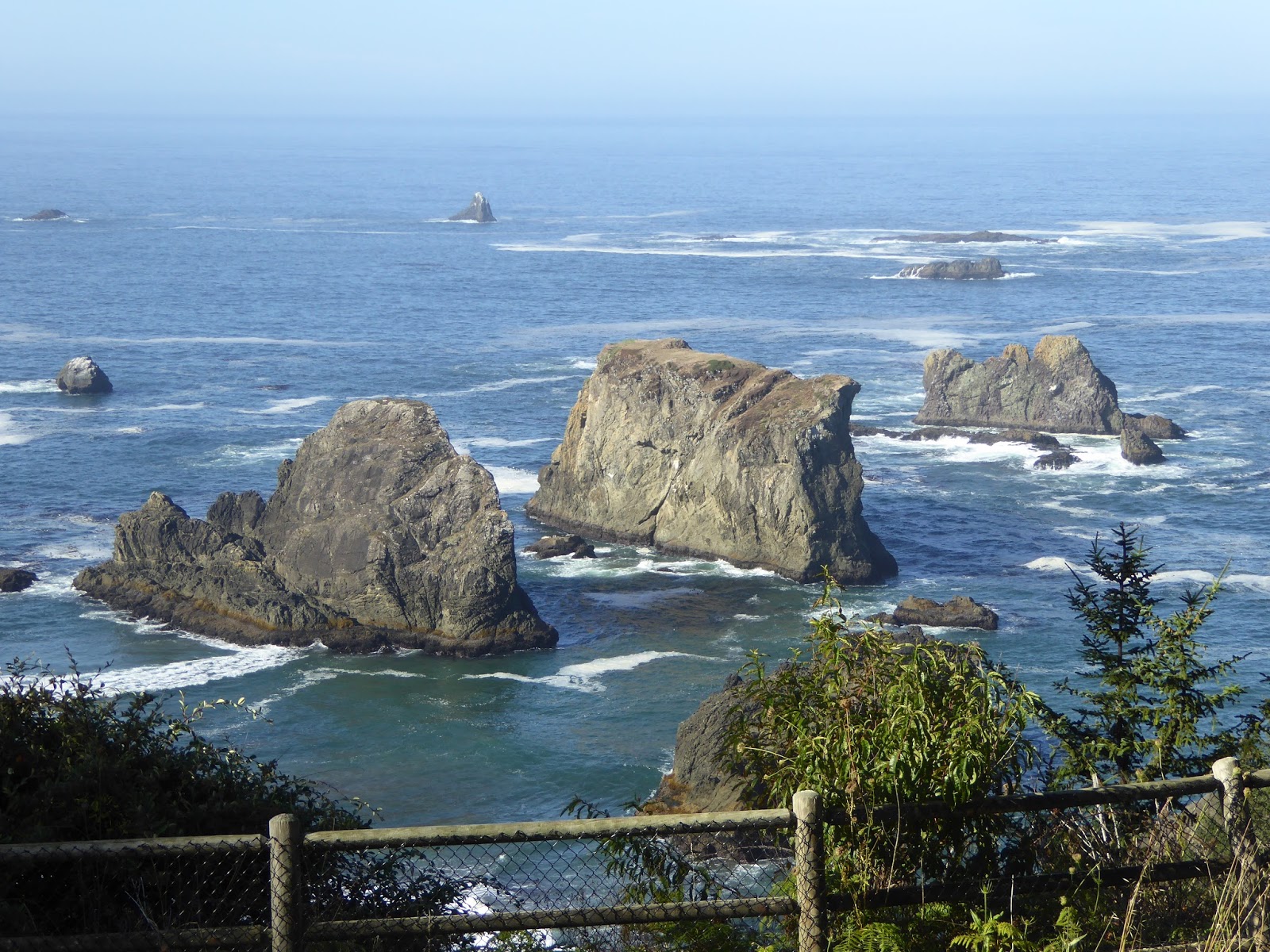 Riding the USA: Gold Beach,OR to Crescent City, CA -what a day