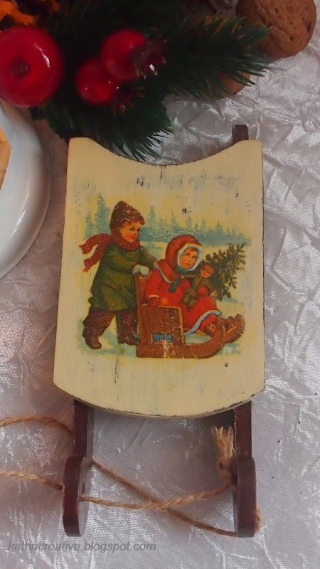 KATRIN творческая мастерская: Саночки