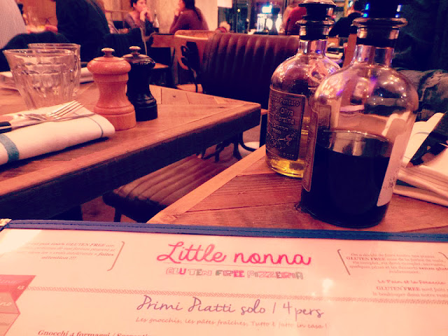 Little Nonna pizzeria gluten free paris restaurant italien 