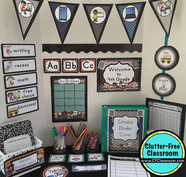 Technology Themed Classroom Ideas Printable Classroom