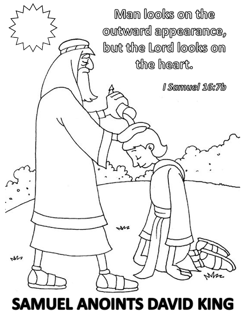 david doesnt pain saul coloring pages - photo #25