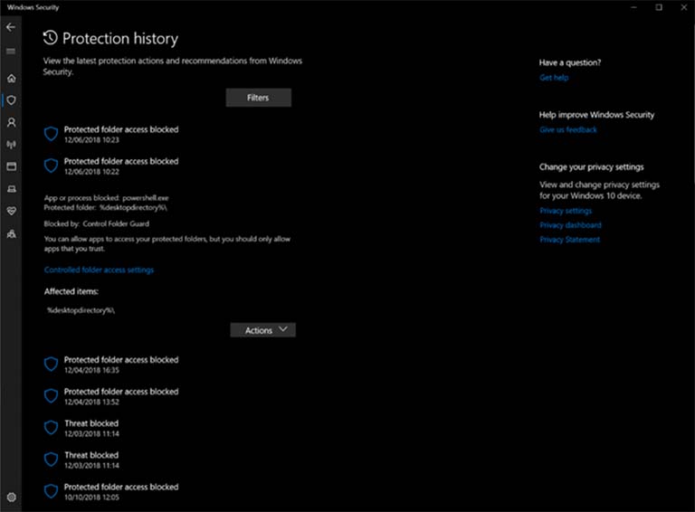 Windows 10 19H1 Akan Hadir Dengan Peningkatan Pada Aplikasi Windows Security Windows 10 19H1 Akan Hadir Dengan Peningkatan Pada Aplikasi Windows Security