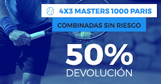 Paston promocion Masters 1000 Paris: Second Service hasta 3 noviembre Paston promocion Masters 1000 Paris: Second Service hasta 3 noviembre