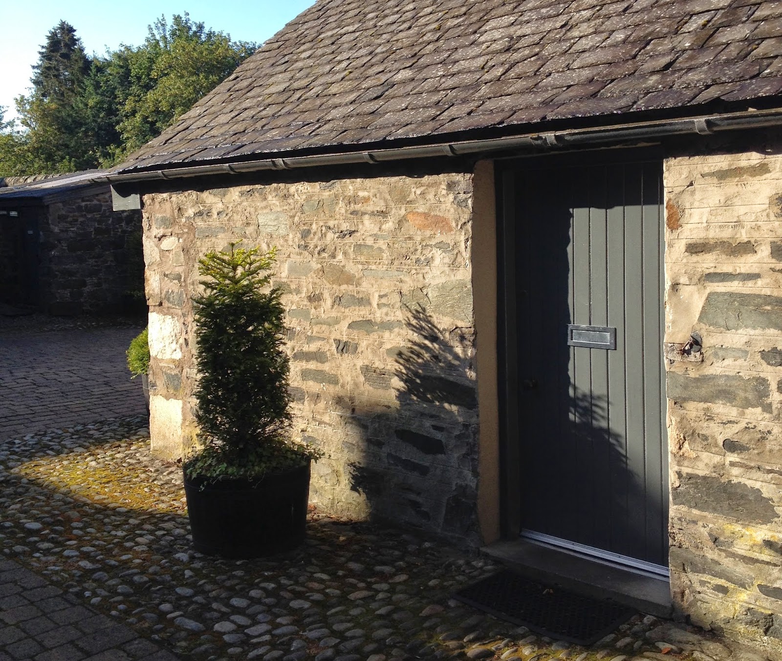 Craigatin House and Courtyard Pitlochry Scotland PITLOCHRY SUNSHINE