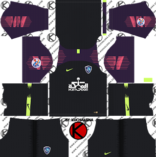 Al-Hilal FC kits ACL 2019 - Dream League Soccer Kits