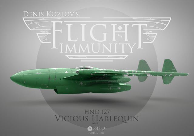 Flight Immunity by Denis Kozlov: collectible aircraft art with a steganographic twist (www.flightimmunity.com)