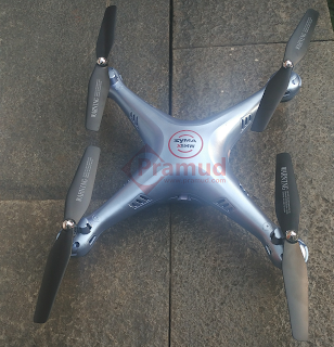 review drone syma X5HW indonesia - pramud