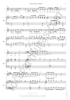 3    Partitura de Voz y Piano Acompañamiento de Juga Amb en Valenciano Voice and Piano Sheet Music by José Calatayud