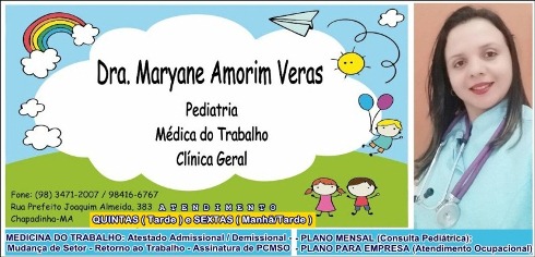 Resultado de imagem para Dra Maryane Veras
