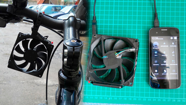 Sabroso maorí mano Cómo construir un cargador eólico para smartphones integrado a tu bicicleta
