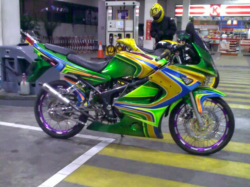 Modifikasi Motor Ninja