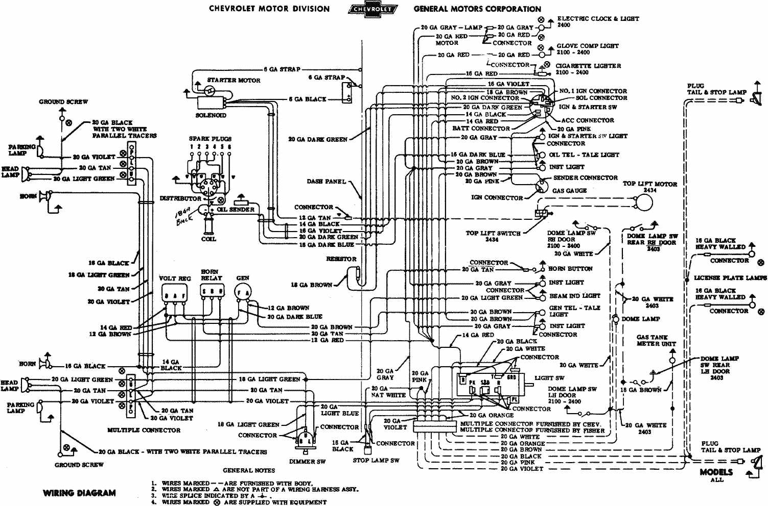 55 chevy dash wiring diagram