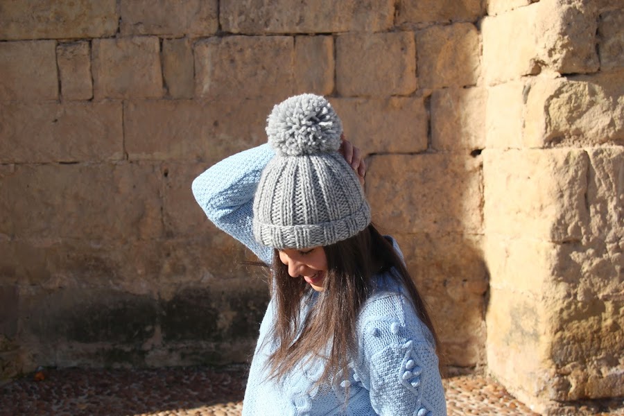 DIY Cómo hacer gorro de lana dos agujas (patrón gratis) blog de costura y blog diy