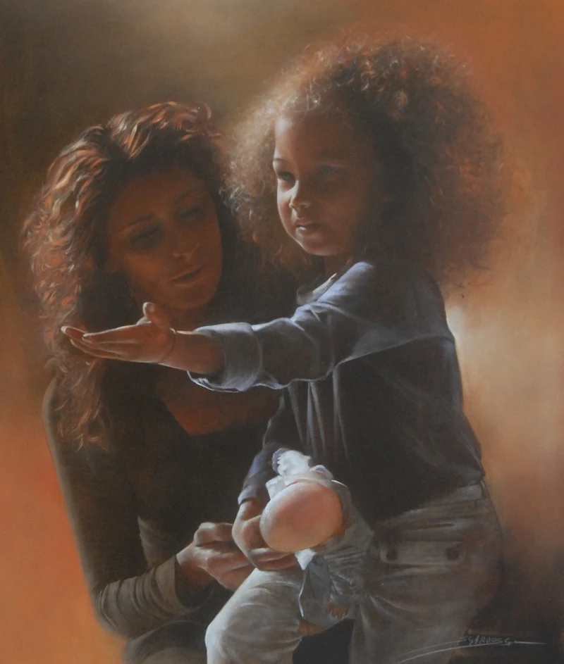 Antonio Sgarbossa 1945 | Italian Figurative painter 