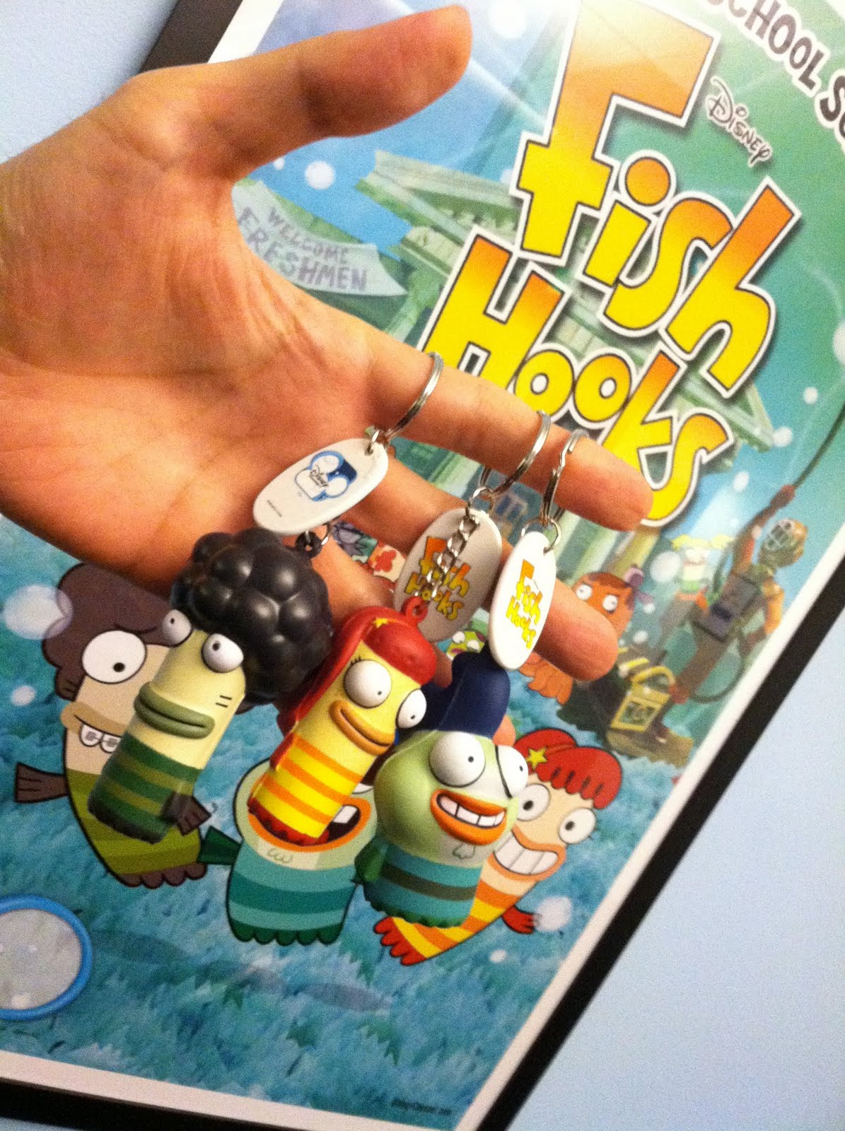 warburtonlabs FISH HOOKS KEY CHAINS!