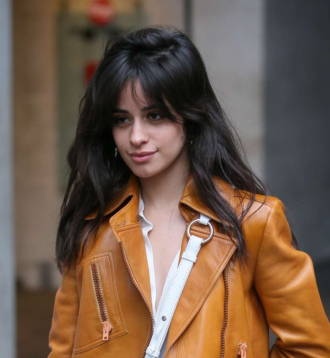 camila cabello at leaving bbc radio one in london hd photos