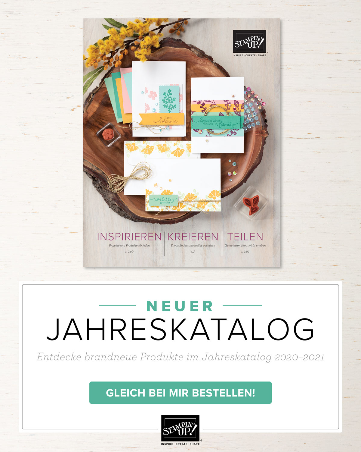 Stampin  Up’ Jahreskatalog