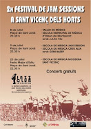 2n FESTIVAL DE JAM SESSIONS a SANT VICENÇ DELS HORTS