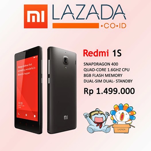 Xiaomi Redmi 1S Android Murah Quad Core Rp 1 Jutaan Xiaomi Redmi 1S Android Murah Quad Core Rp 1 Jutaan