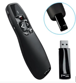 Wireless Presenter Pen Laser Pointer with USB Receiver
