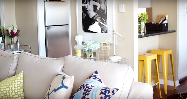 Apartment Goals Ingrid Nilsen Kendall Alise I Absolutely Love The Metallic Threading In This Custom Made Couch It Gives Such A Unique Twist