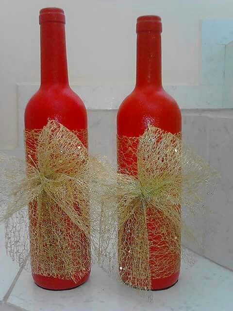 Decoraç u00e3o de natal com garrafas Reciclar e Decorar Blog de Decoraç u00e3o e Reciclagem -> Decorar Garrafa De Vidro Para Natal Decoraç u00e3o de natal com garrafas Reciclar e Decorar Blog de Decoraç u00e3o e Reciclagem -> Decorar Garrafa De Vidro Para Natal