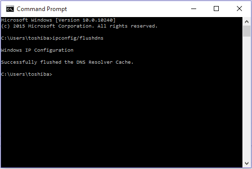 Flush-windows-dns-cache-cmd berhasil Flush-windows-dns-cache-cmd berhasil