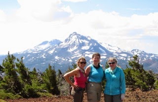 Three Hiking Sisters