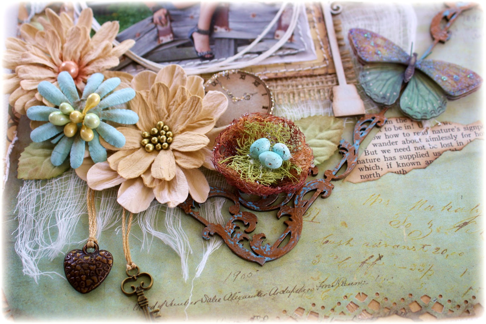 Such a Pretty Mess Another Layout in Australian Scrapbook Idea's Magazine!
